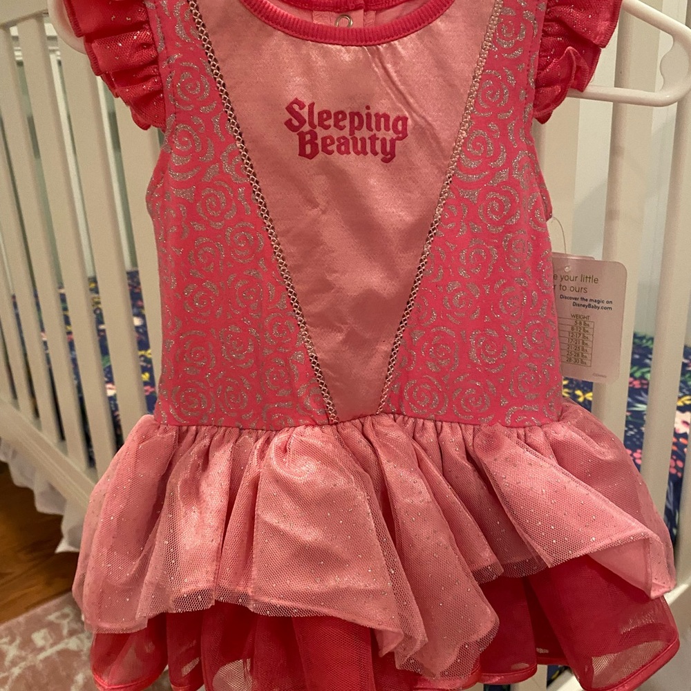 Disney Sleeping Beauty Dress 9 month NWT